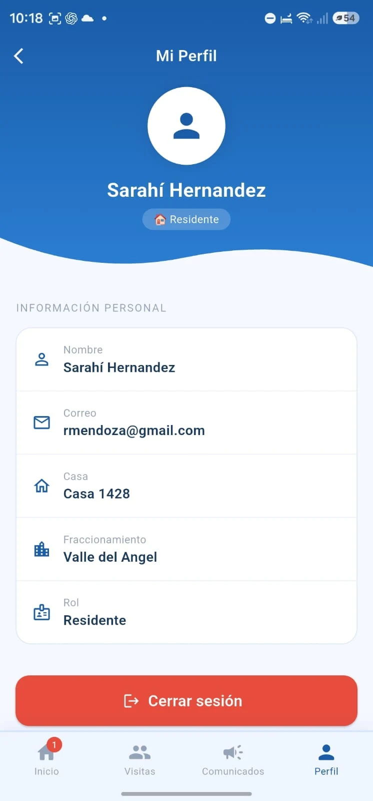 Accesa screenshot