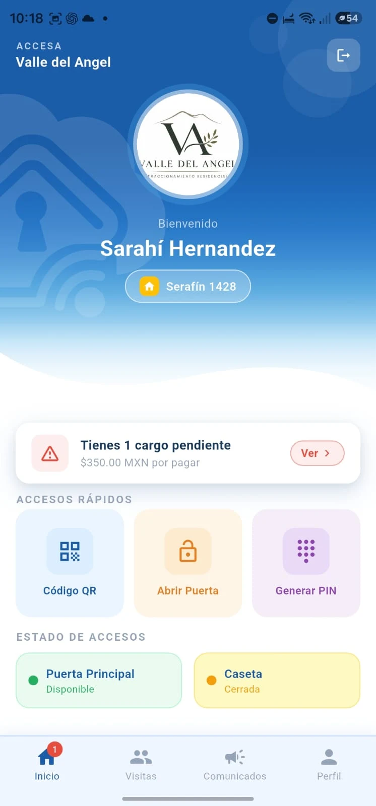 Accesa screenshot